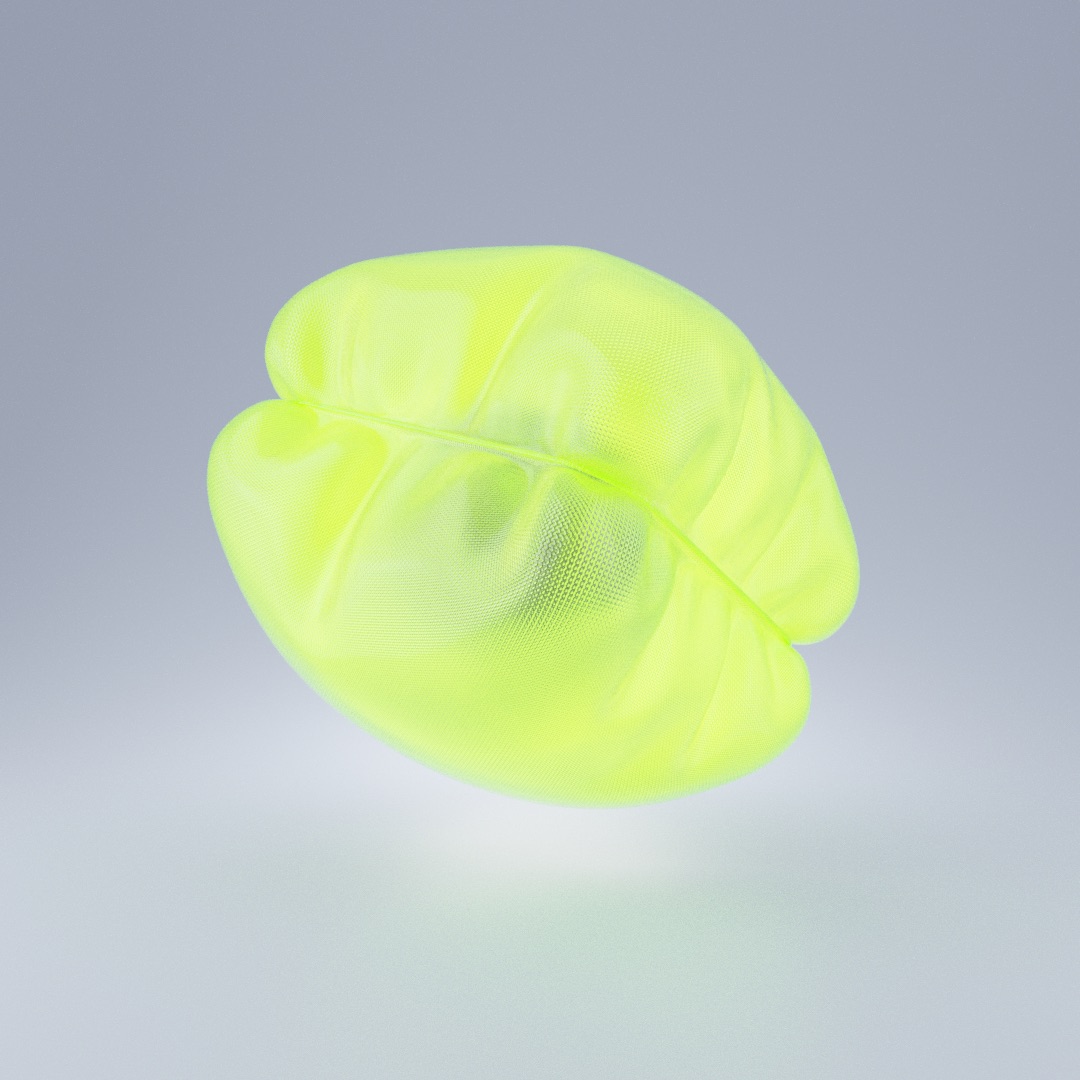 fluorescent_green_translucent_textured
